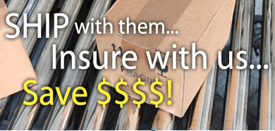 Discount Shipping Insurance Ship And Insure Art, Coins